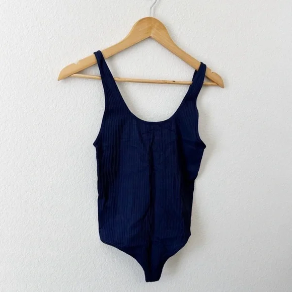 Aerie Superchill Seamless Rib Scoop Bodysuit - Picture 9 of 9